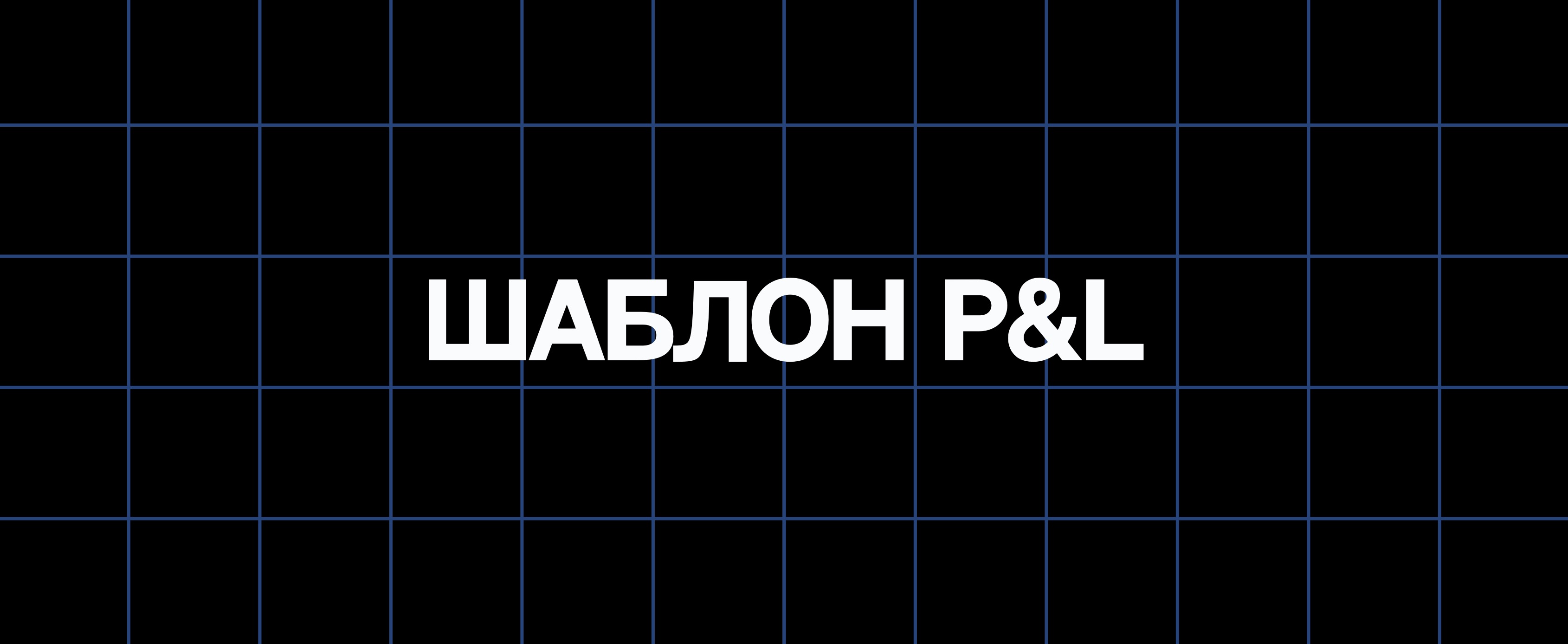 ШАБЛОН P&L