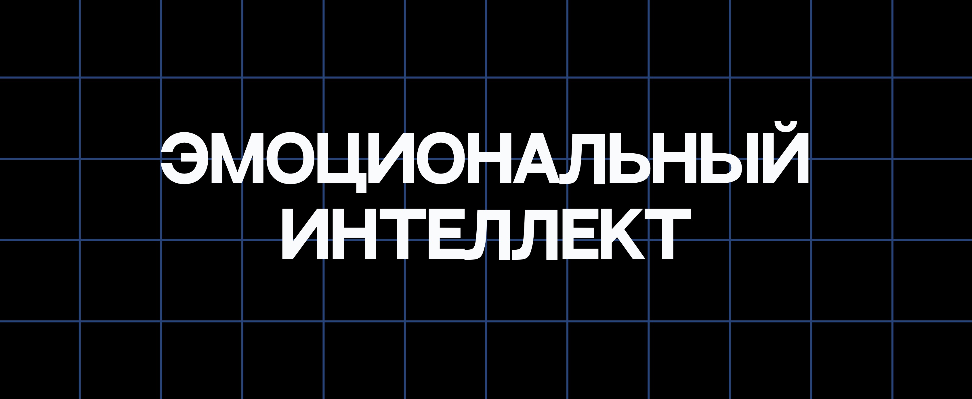 ЭМОЦИОНАЛЬНЫЙ ИНТЕЛЛЕКТ